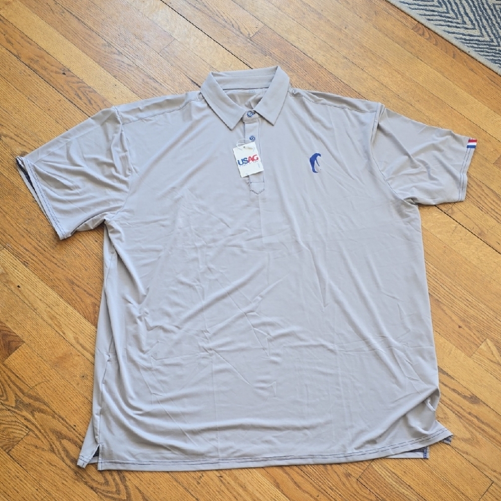 NWT U Suck At Golf Polo Shirt